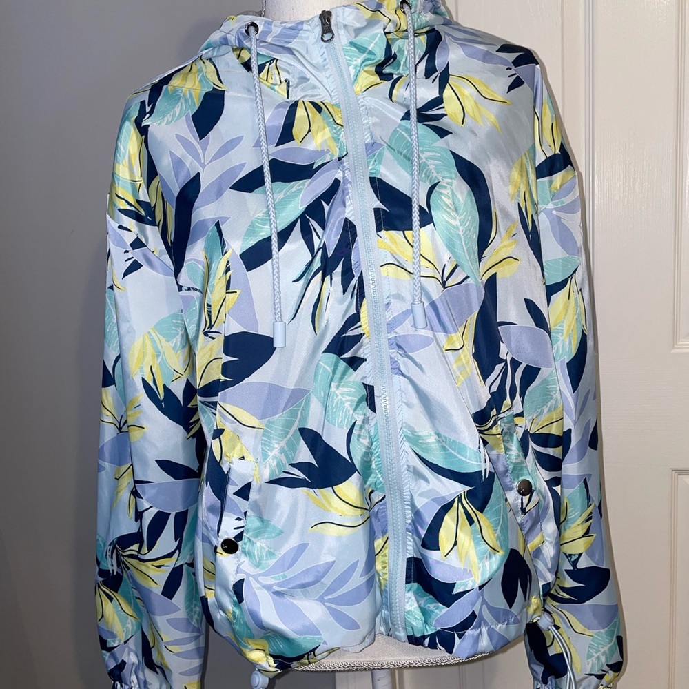 NWT Hurley Glacier Blue Urban Windbreaker - Picture 2 of 10